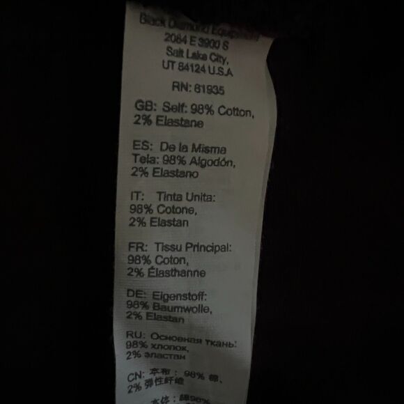 Black Diamond Women's Outdoor Performance Pants XL Drawstring Waist Jogger Cuffs - Picture 3 of 4